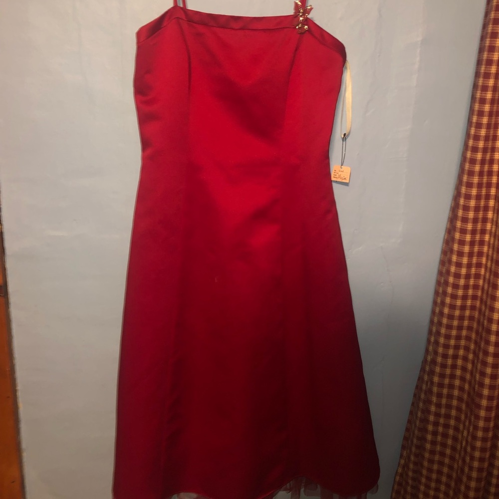 Red dress